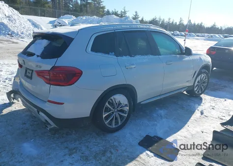 2018 BMW X3 xDrive30I из США, поврежденный, VIN 5UXTR9C54JLD63806